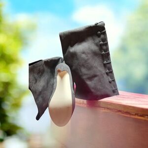 Shoe Dazzle Black Over the Knee Boots